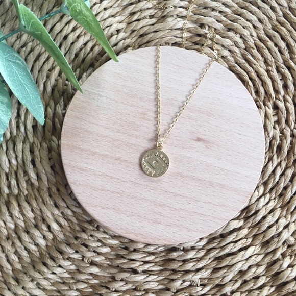 Evil Eye Sun Coin Pendant - Picture 7 of 7